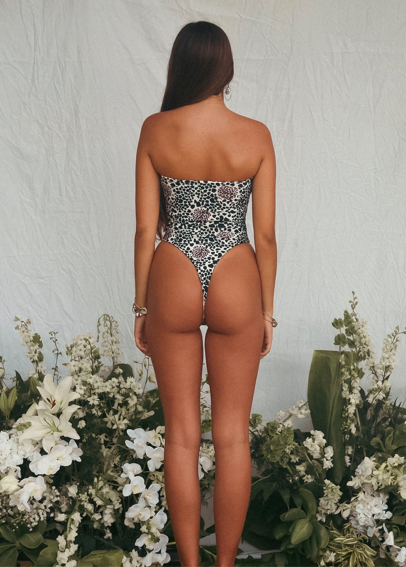 Lehua one-piece in Wild Bloom